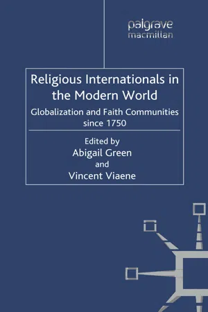 Religious Internationals in the Modern World