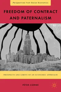 Freedom of Contract and Paternalism_cover