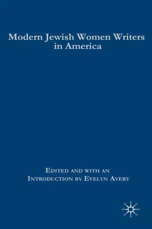 Modern Jewish Women Writers in America