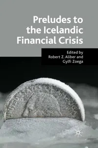 Preludes to the Icelandic Financial Crisis_cover