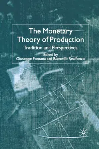 The Monetary Theory of Production_cover