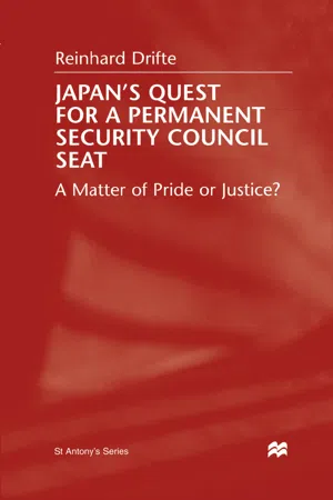 Japan's Quest For A Permanent Security Council Seat