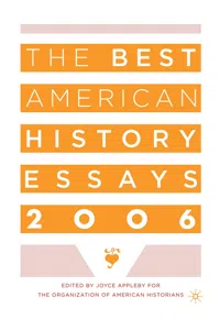 The Best American History Essays 2006_cover