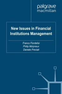 New Issues in Financial Institutions Management_cover