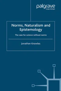 Norms, Naturalism and Epistemology_cover