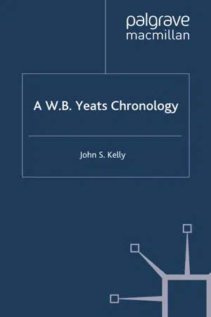 A W.B. Yeats Chronology