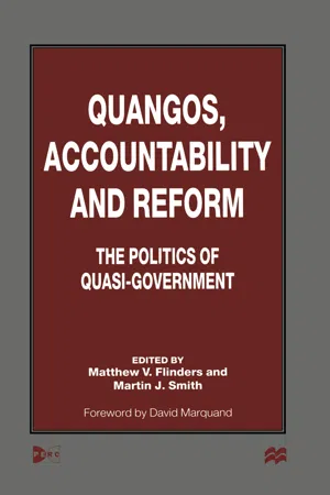 Quangos, Accountability and Reform