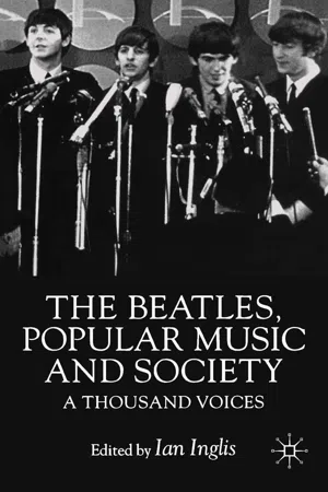 The Beatles, Popular Music and Society