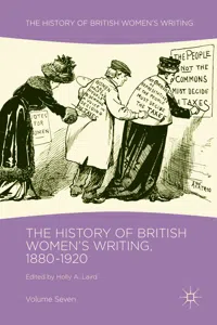 The History of British Women's Writing, 1880-1920_cover