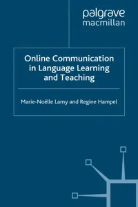 Online Communication in Language Learning and Teaching_cover