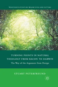 Turning Points in Natural Theology from Bacon to Darwin_cover