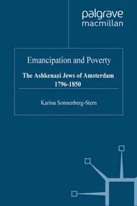 Emancipation & Poverty: The Ashkenazi Jews of Amsterdam_cover