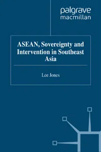 ASEAN, Sovereignty and Intervention in Southeast Asia_cover