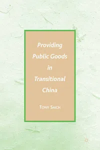 Providing Public Goods in Transitional China_cover