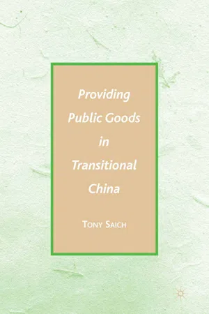 Providing Public Goods in Transitional China