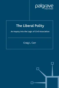 The Liberal Polity_cover