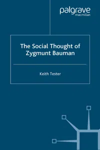 The Social Thought of Zygmunt Bauman_cover