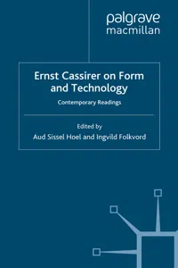 Ernst Cassirer on Form and Technology_cover