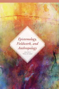 Epistemology, Fieldwork, and Anthropology_cover