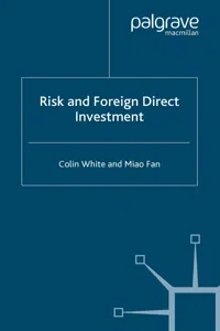 Risk and Foreign Direct Investment_cover