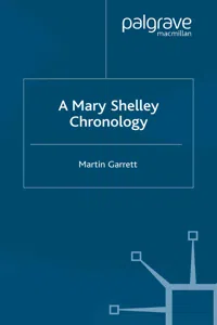 A Mary Shelley Chronology_cover