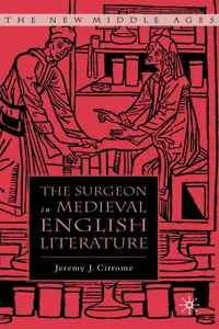 The Surgeon in Medieval English Literature_cover