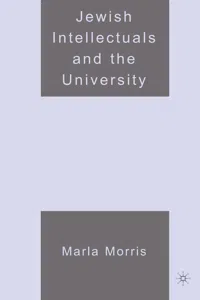 Jewish Intellectuals and the University_cover