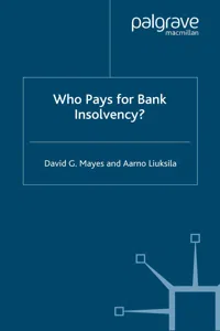 Who Pays for Bank Insolvency?_cover