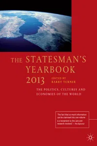 The Statesman's Yearbook 2013_cover