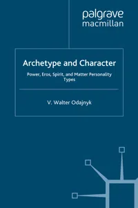 Archetype and Character_cover