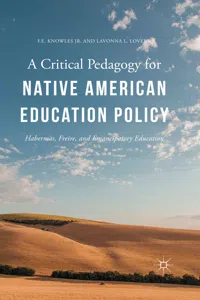 A Critical Pedagogy for Native American Education Policy_cover