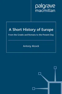 A Short History of Europe_cover