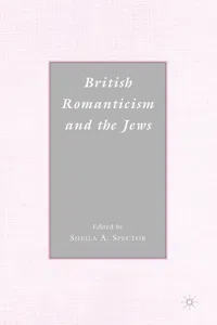 British Romanticism and the Jews_cover