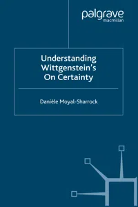 Understanding Wittgenstein's On Certainty_cover