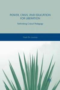 Power, Crisis, and Education for Liberation_cover