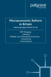 Microeconomic Reform in Britain_cover