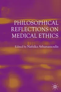 Philosophical Reflections on Medical Ethics_cover