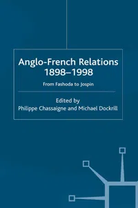 Anglo-French Relations 1898 - 1998_cover