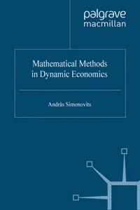 Mathematical Methods in Dynamic Economics_cover