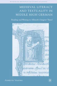 Medieval Literacy and Textuality in Middle High German_cover