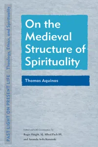 On the Medieval Structure of Spirituality_cover