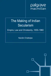 The Making of Indian Secularism_cover