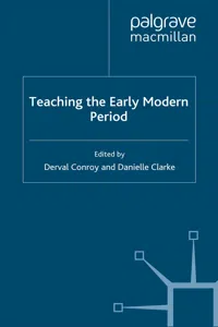 Teaching the Early Modern Period_cover