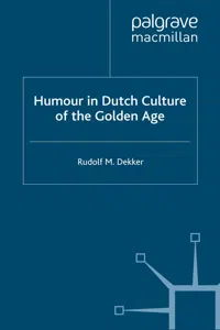 Humour in Dutch Culture of the Golden Age_cover