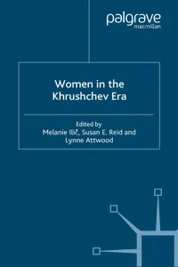 Women in the Khrushchev Era_cover