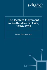 The Jacobite Movement in Scotland and in Exile, 1746-1759_cover