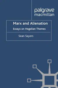 Marx and Alienation_cover