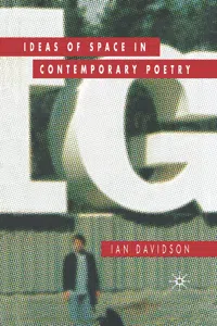 Ideas of Space in Contemporary Poetry_cover