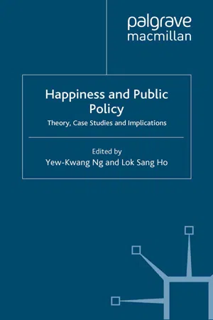 Happiness and Public Policy