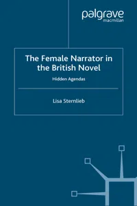 The Female Narrator in the British Novel_cover